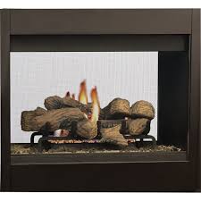 Superior - Traditional Direct Vent See-Through Gas Fireplace 35" - DRT35ST