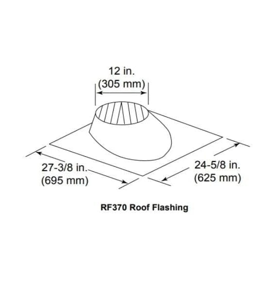 Majestic - 0-6/12 pitch roof flashing-RF370