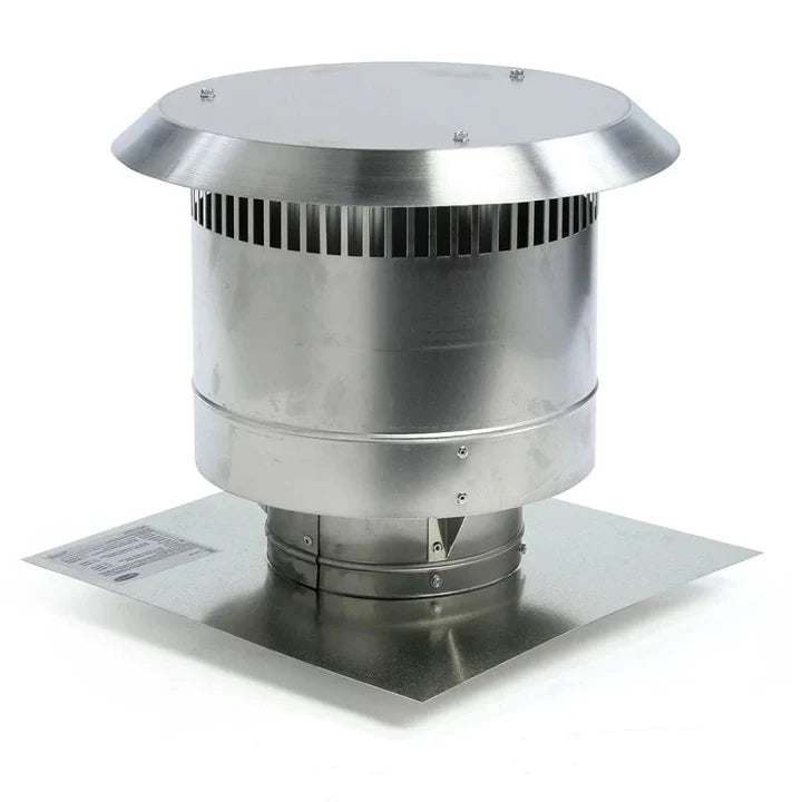 Kingsman - Vertical Vent Termination - (4/3"), (Mill Pac and screws) - IDVVT43