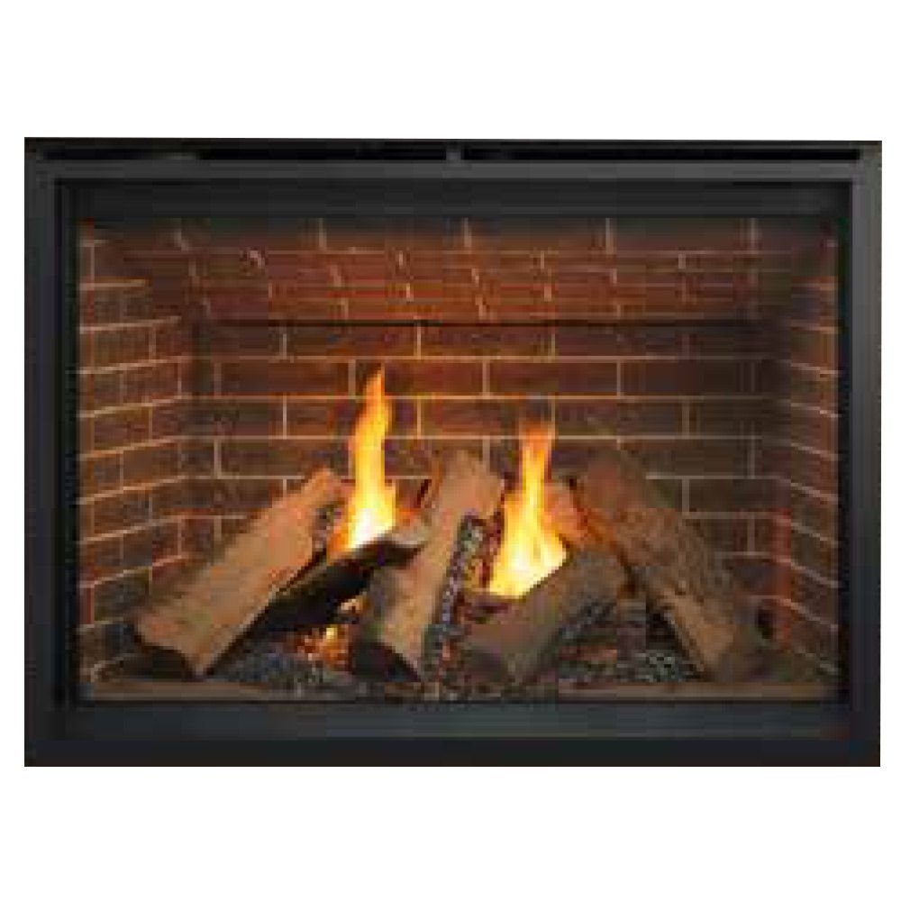 Majestic - Meridian 42" Direct Vent Traditional Gas Fireplace with Intellifire Touch Ignition
