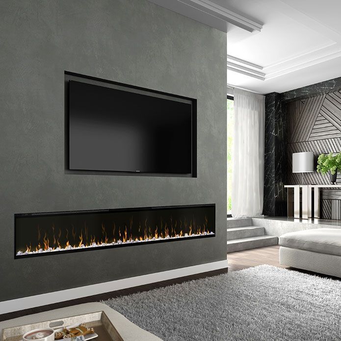 100" IgniteXL Linear Electric Fireplace - Wall Mount