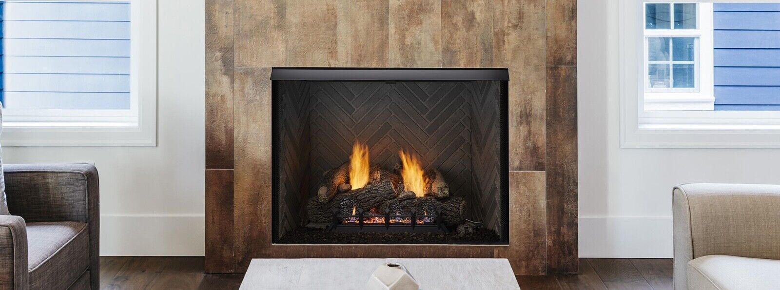 Lo-Rider LCUF Series Traditional Vent Free Fireboxes |www.fireplacetrends.com