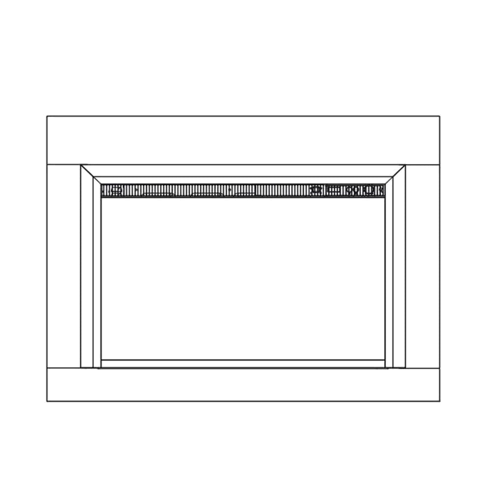 SimpliFire - Electric Insert Large surround - IS-42-GI32
