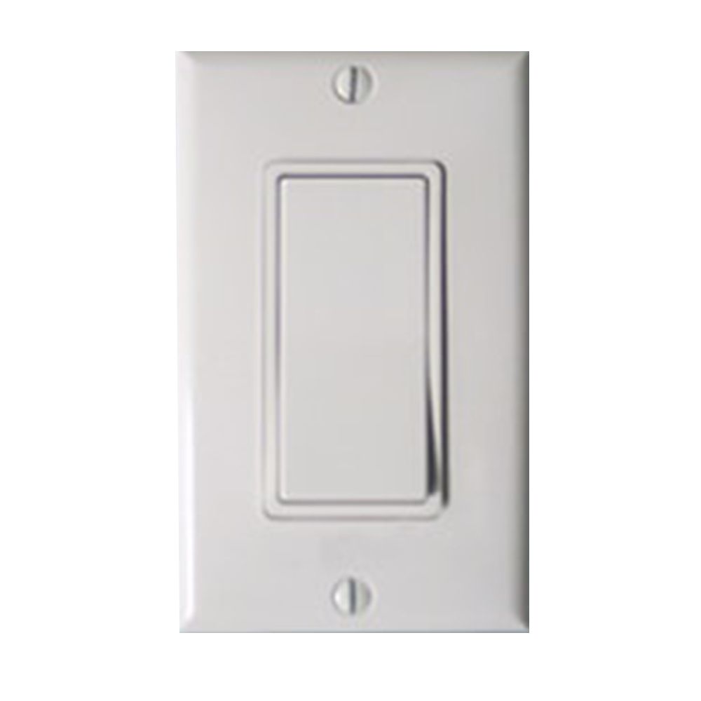 Wall switch kit- White includes 20 ft of wire