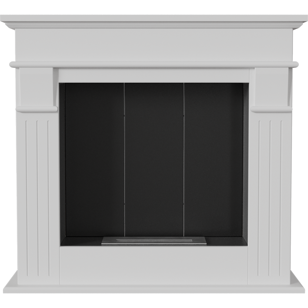 Portal Bio-fireplace CAPRI white - CAPRI/FP/W