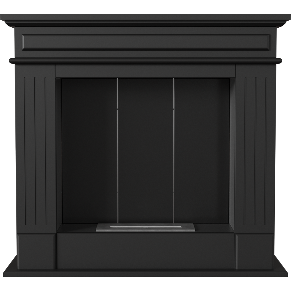 Portal Bio-fireplace NOVEMBER TÜV black