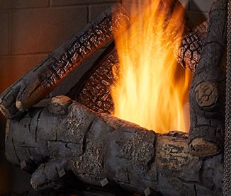 Majestic Courtyard 36 Outdoor Traditional Gas Fireplace with IntelliFire Ignition Single-Sided