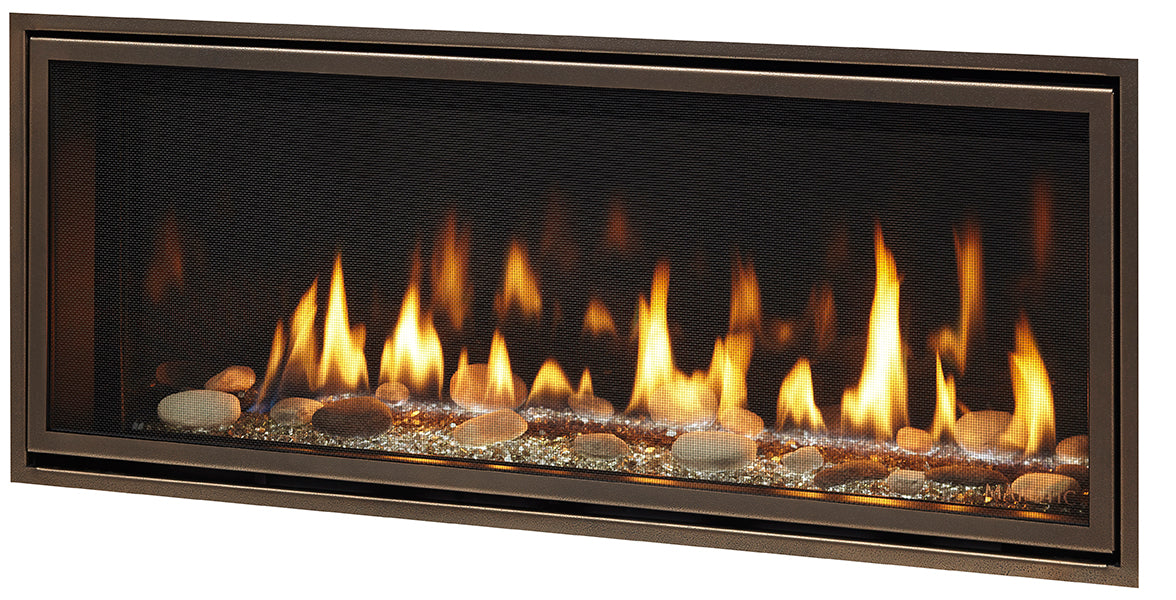 Majestic Echelon II 36 Direct Vent Linear Gas Fireplace with IntelliFire Touch Ignition System NG