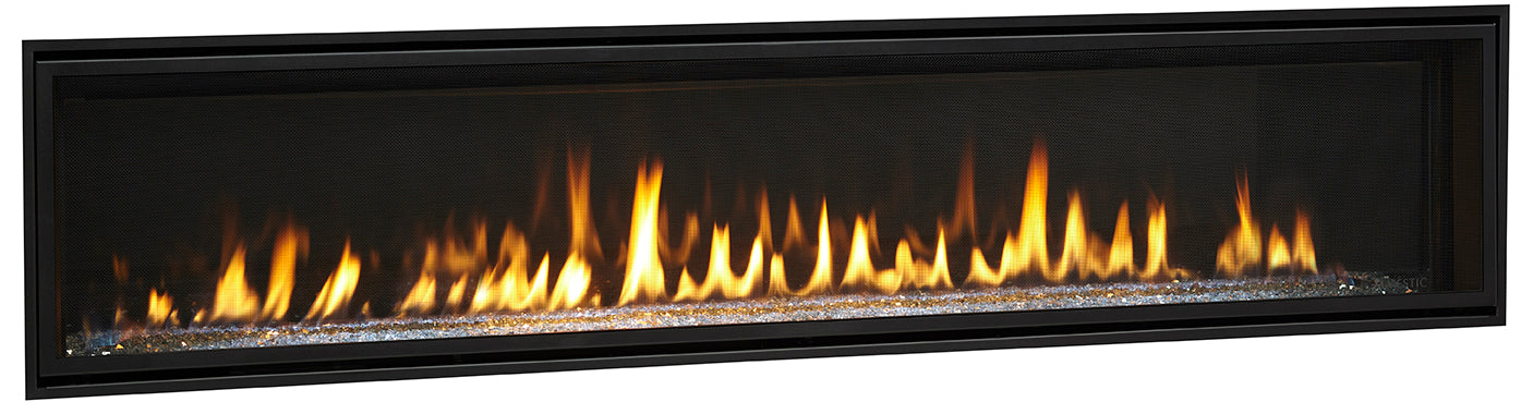 Majestic Echelon II 72 Direct Vent Linear Gas Fireplace with IntelliFire Touch Ignition System NG