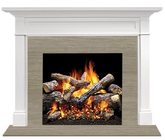 Majestic Roxborough Flush Fireplace Mantel