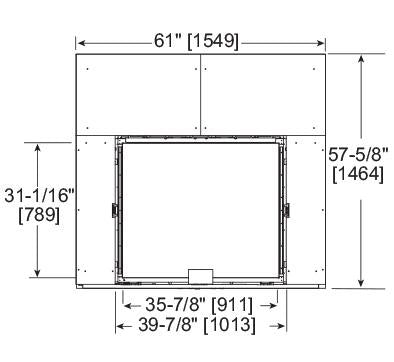 Majestic  - Marquis II - 36" - Direct Vent Traditional Gas Fireplace with IntelliFire Touch ignition